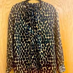 Who What Wear Animal Print Shirt in XL